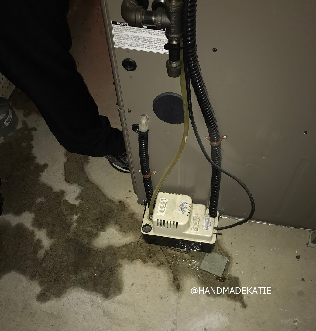 Leaking Condensate Pump